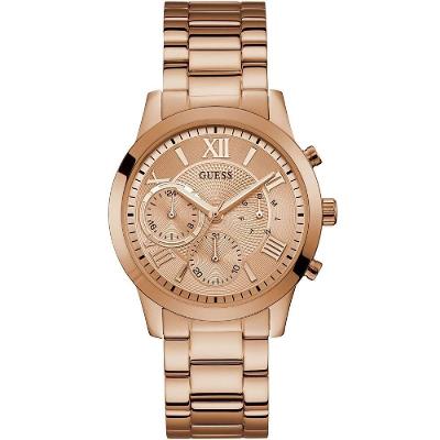 Relógio Guess Feminino Multifunção W1070l3 Rose