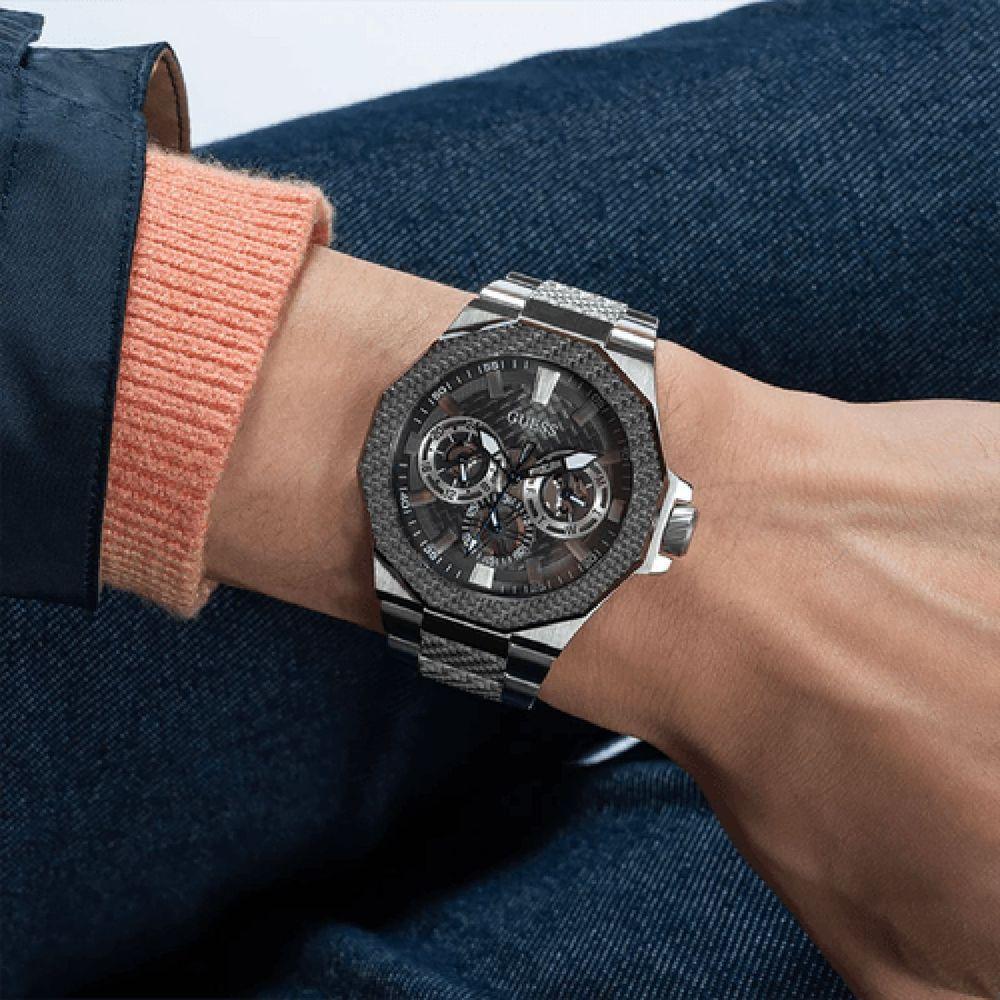 Relógio Guess Masculino Multifunção Gw0636g1 Prata - 2