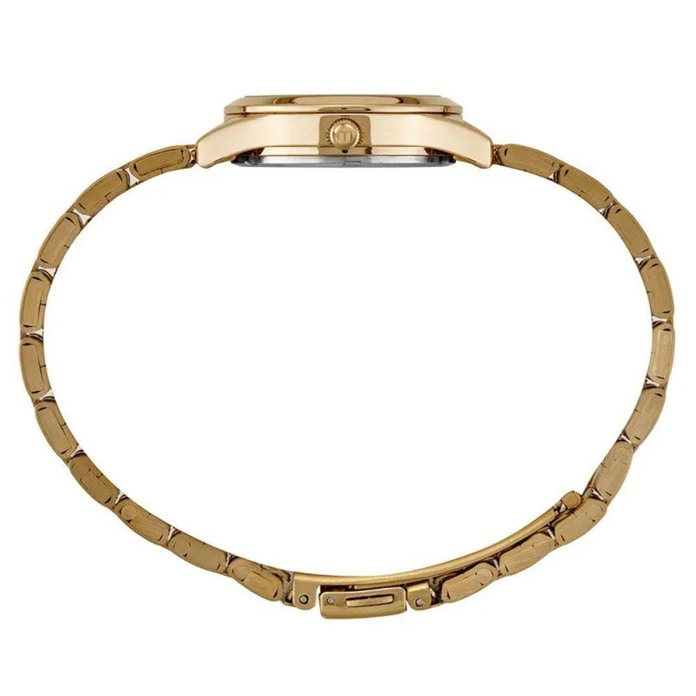 Kit Relógio Mondaine Dourado Com Colar E Brincos 32608lpmkde1k1 - 4