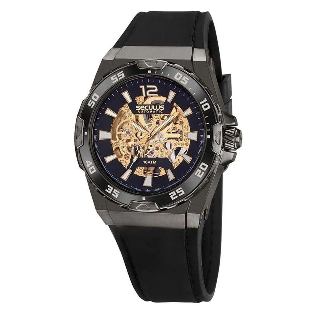 Relógio Seculus Automático 20847gpsvsu1 Esqueleto - 1