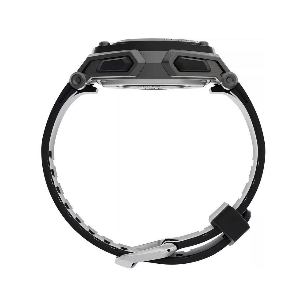 Relógio Timex Digital Ironmam® Classic 30 Tw5m49400 Preto E Cinza - 5