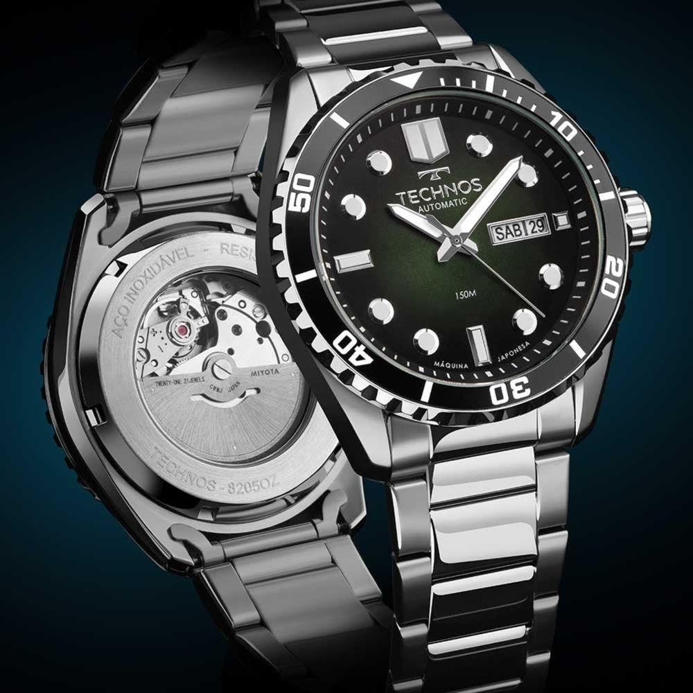 Relógio Technos Diver Automático 8205ox/1v - 3
