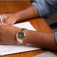 Relógio Seculus Long Life 44263gpsvda3 Aço Social Calendário - 2