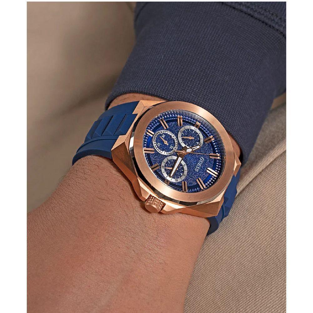 Relógio Guess Masculino Multifunção Gw0799g2 Azul - 3