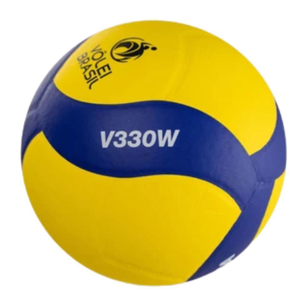 Bola De Vôlei Mikasa V330w Amarelo E Azul - 1