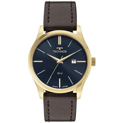 Relógio Technos Steel 2115tvs/0a Dourado Masculino