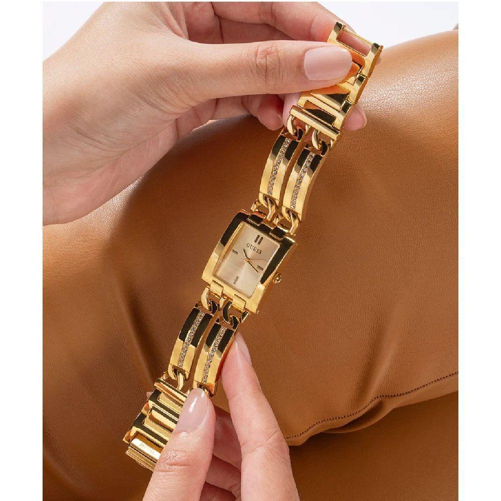 Relógio Guess Feminino Ladies Tone Gw0668l2 Dourado - 4