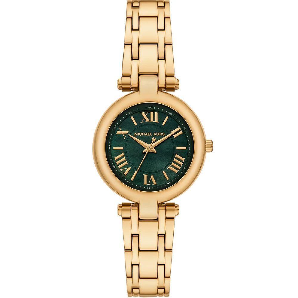 Relógio Michael Kors Laney Mk4892/1pn Dourado E Verde - 1
