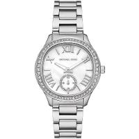 Relógio Michael Kors Sage Pavé Mk4807/1kn Prata - 1