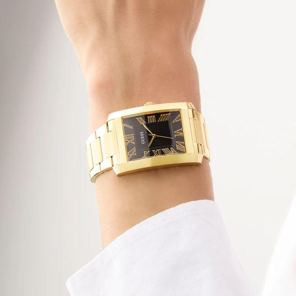 Relógio Guess Masculino Clyde Gw0896g2 Dourado - 4