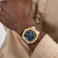 Relógio Guess Masculino Multifunção Gw0571g5 Marrom - 2