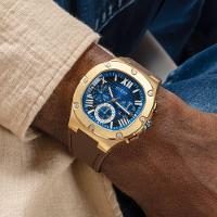 Relógio Guess Masculino Multifunção Gw0571g5 Marrom