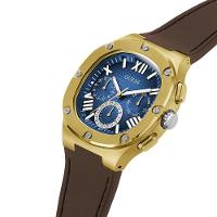 Relógio Guess Masculino Multifunção Gw0571g5 Marrom - 5