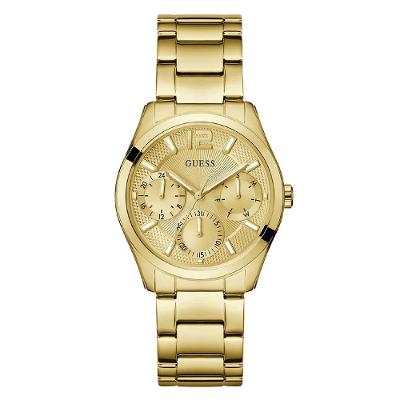 Relógio Guess Feminino Multifunção Gw0760l2 Dourado