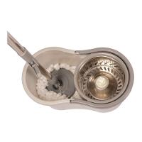 Mop Giratório Cinza 13l Com Cabo Extensível De Aço Inox Lyor - 2