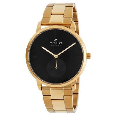 Relógio Oslo Masculino Slim Omgsssvd0001 P1kx Dourado