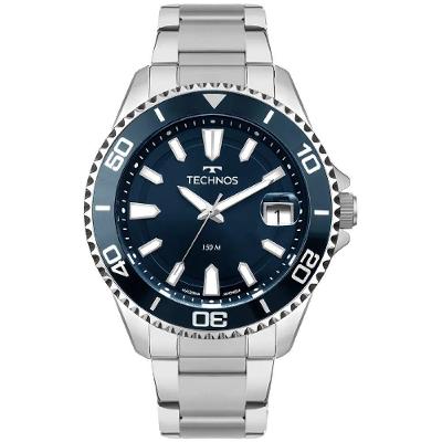 Relógio Technos Acqua 2415ek/1a Prata Masculino