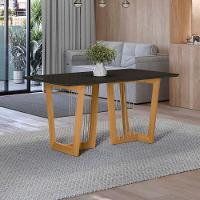 Conjunto Sala De Jantar Lina Em Madeira Maciça 6 Cadeiras Boucle Bege - 5