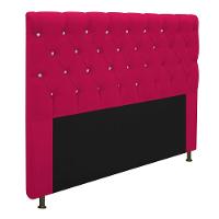 Cabeceira Estofada Cristal 195cm King Size Pink - 8