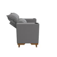 Poltrona Reclinável Kappesberg Florenza Veludo Titanio - 7