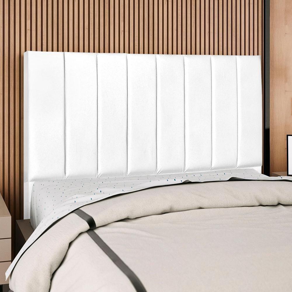 Cabeceira Queen 160 Cm Com Frame Carla Corino Branco Artte Branco - 5