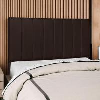Cabeceira Casal 140 Cm Com Frame Carla Corino Marrom Artte Marrom - 2