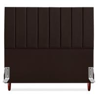 Cabeceira Casal 140 Cm Com Frame Carla Corino Marrom Artte Marrom - 5