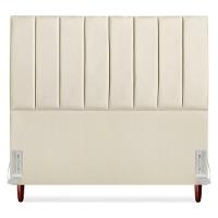 Cabeceira Queen 160 Cm Com Frame Carla Corino Bege Artte Bege - 5