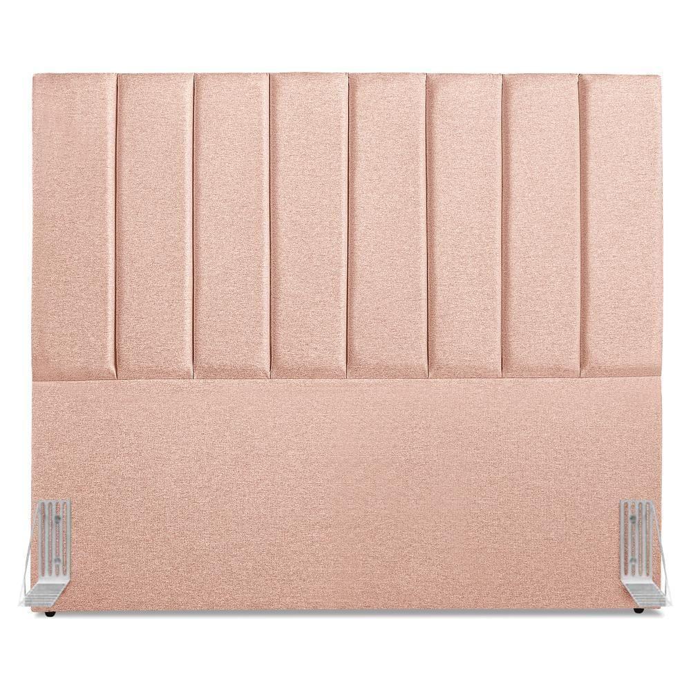 Cabeceira Casal 140 Cm Com Frame Dalia Linho Rose Artte Rose - 5