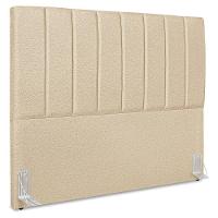 Cabeceira Casal 140 Cm Com Frame Dalia Linho Bege Artte Bege - 1