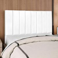 Cabeceira Casal 140 Cm Com Frame Carla Corino Branco Artte Branco - 2