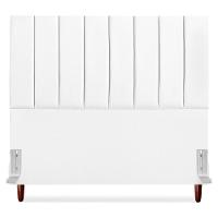 Cabeceira Casal 140 Cm Com Frame Carla Corino Branco Artte Branco - 5