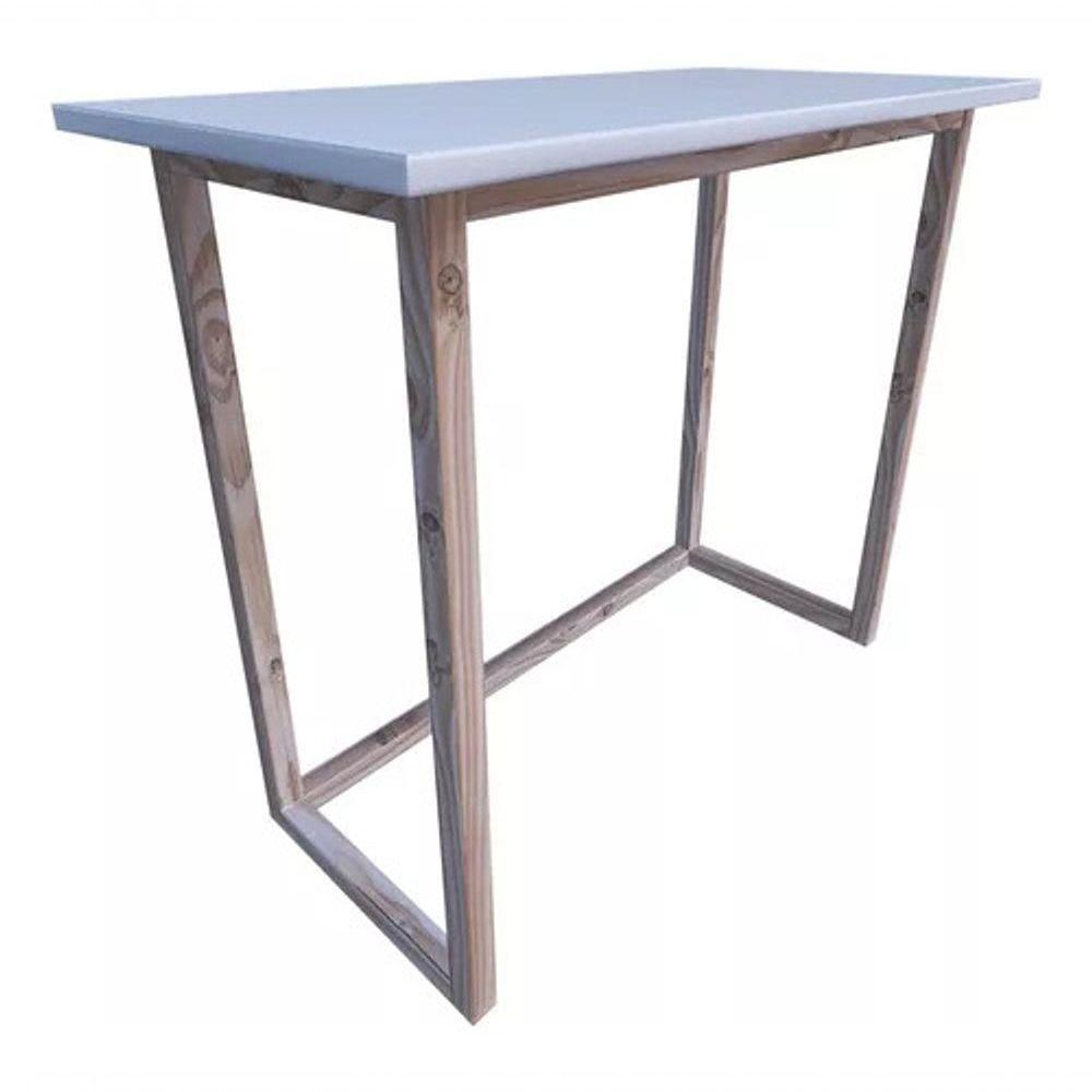 Escrivaninha Home Office Com Bancada De Trabalho Moderno Cor Preto - 2