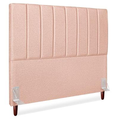 Cabeceira Queen 160 Cm Com Frame Carla Linho Rose Artte Rose