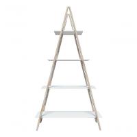 Estante Escada P/ Jardim Vertical Terreço Madeira Mdp Branca - 5