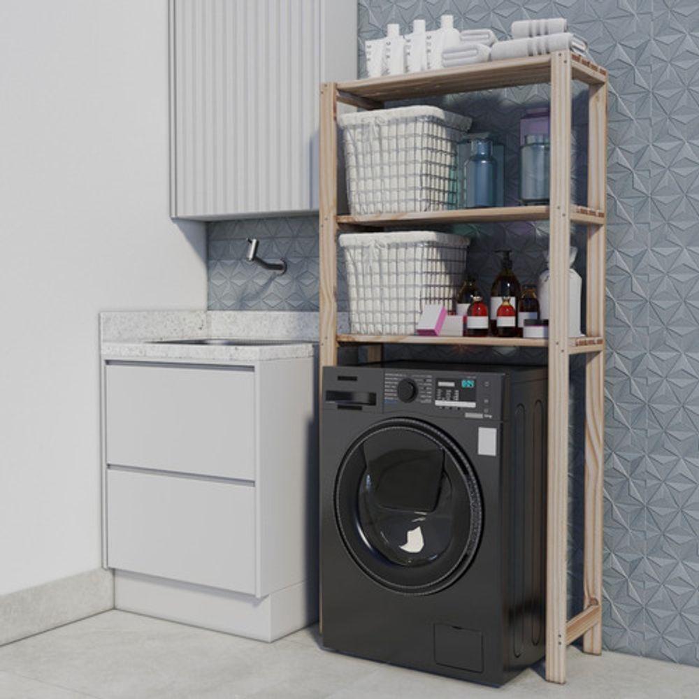 Estante Organizadora Em Pinus Quarto Infantil Livros Leitura - 2