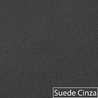 Painel Cama King Serena Spz 195cm Suede - Adj Decor Cor Cinza-1104 - 5