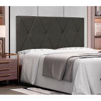 Painel Cama Casal Serena Spz 140cm Suede - Adj Decor Cor Cinza-1104 - 2