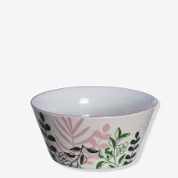 Kit Refeição Cerâmica Bowl, Caneca E Prato Jardim - 8