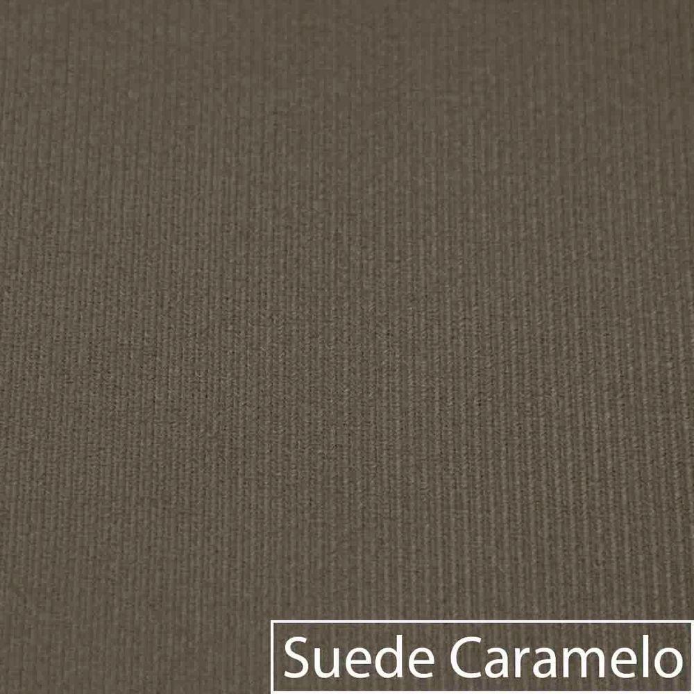 Painel Cama Queen Serena Spz 160cm Suede - Adj Decor Cor Caramelo-1101 - 5