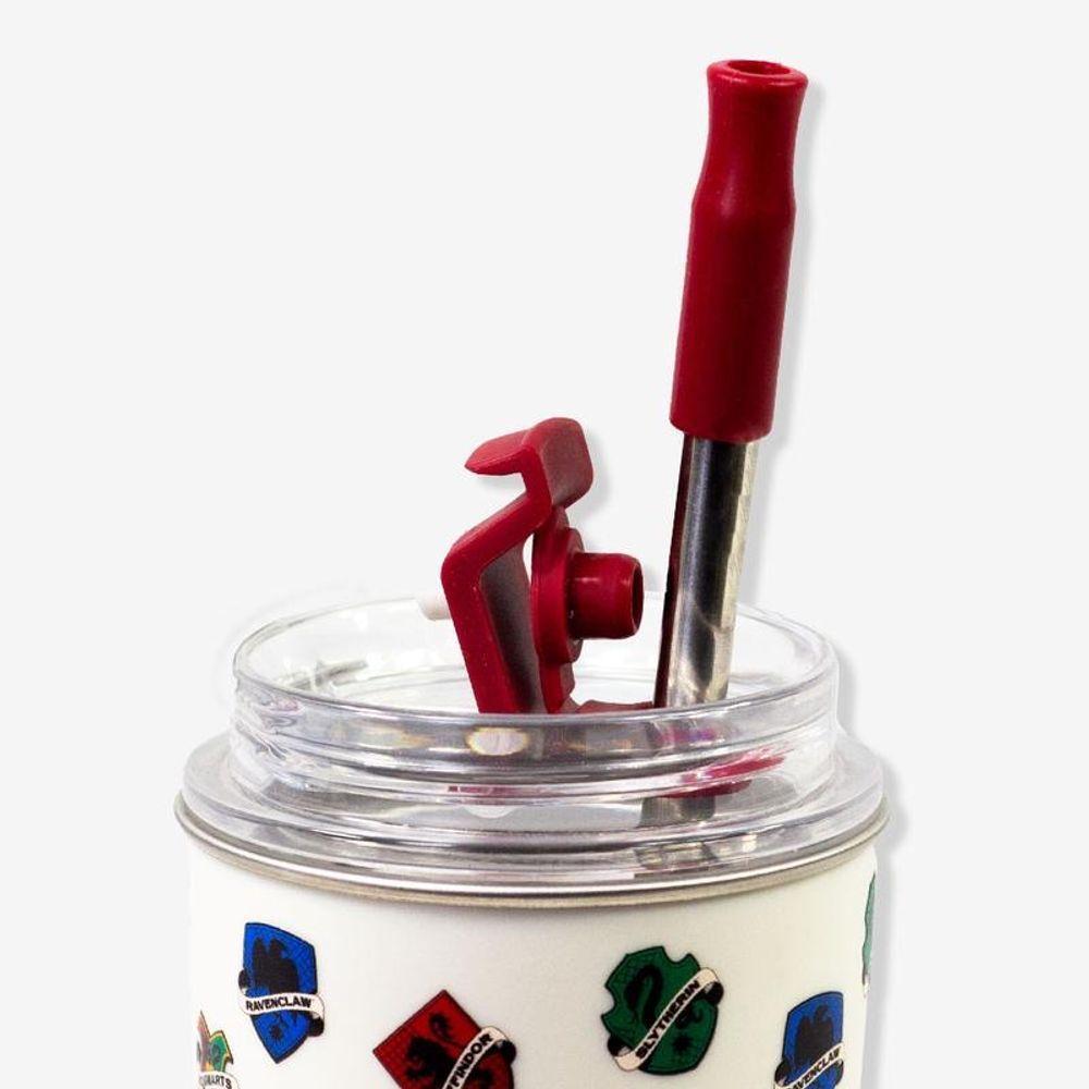 Copo Neo Térmico Tampa Canudo 300ml Harry Potter - 3