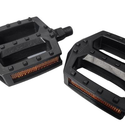 Par Pedal Nylon Plataforma Bike Rosca Grossa 9-16 Com Refletor