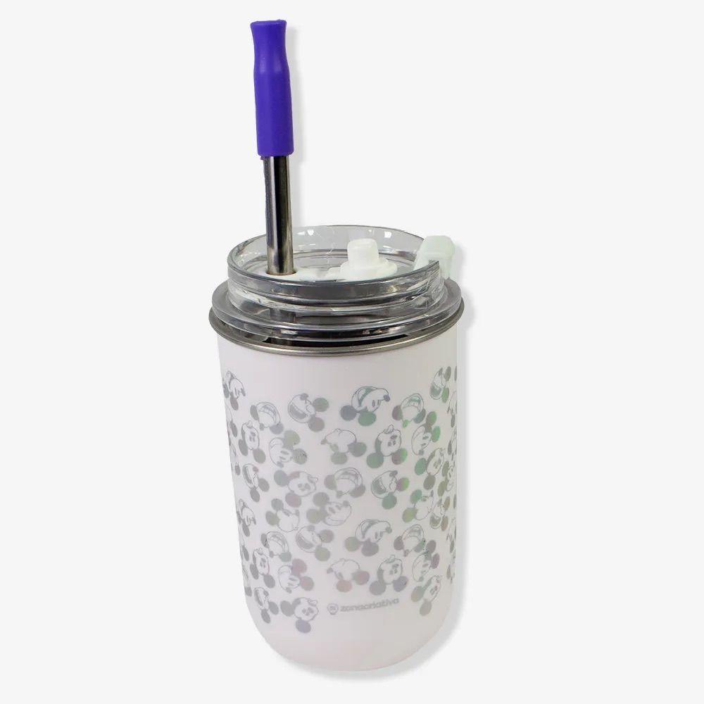 Copo Neo Térmico Tampa Canudo 300ml Mickey - Zonacriativa - 2