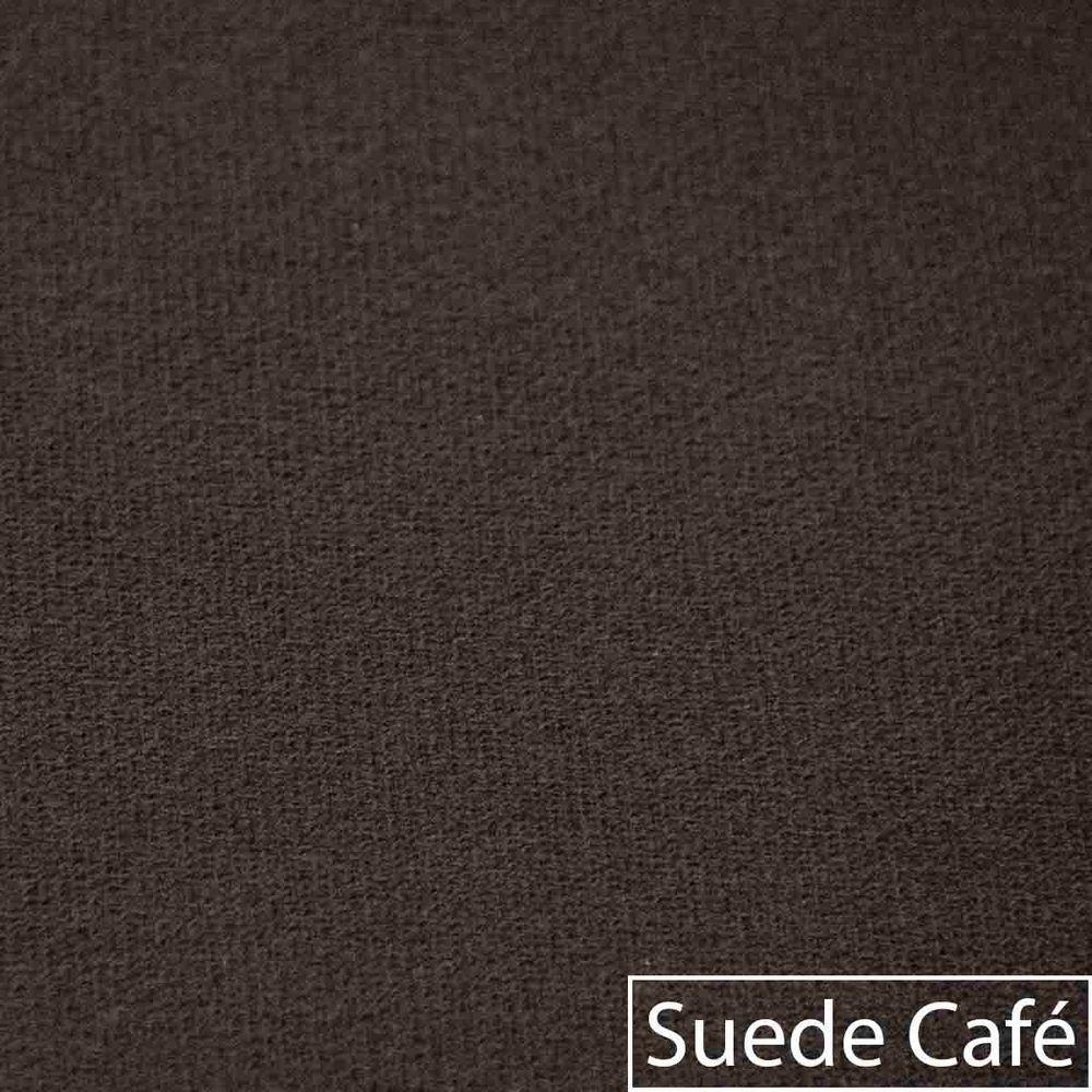 Painel Cama Casal Serena Spz 140cm Suede - Adj Decor Cor Marrom-1102 - 5