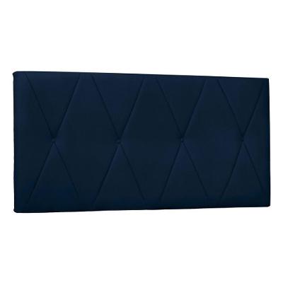 Painel Cama Queen Serena Spz 160cm Suede - Adj Decor Cor Azulmarinho-1103