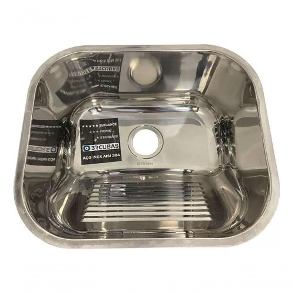 Tanque Inox Lavanderia Sem Válvula Aço Inox 400 X 400 X215 - 6