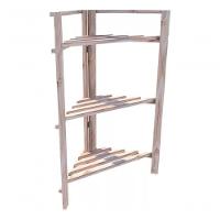 Estante 3 Prateleiras Canto De Leitura Dobravel Stand Livros - 1