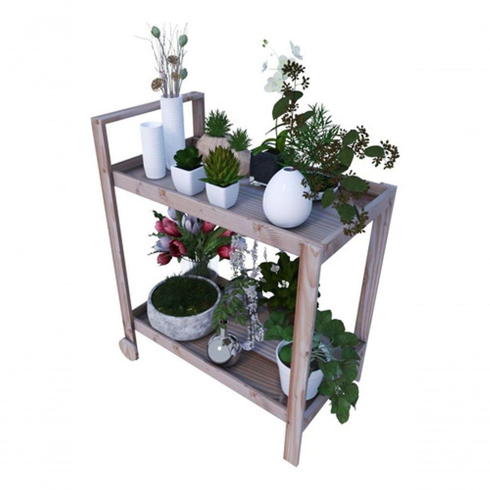 Estante Livreiro 2 Prateleiras Home Office Moderna Versatil - 5