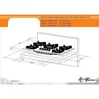 Fogão Cooktop Fischer 5 Bocas Tripla Chama Infinity Branco 26298-62470 Bivolt - 3