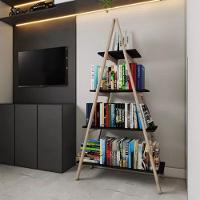 Estante Suporte Mdp Preta Jardim Vertical Vasos Suculentas - 6